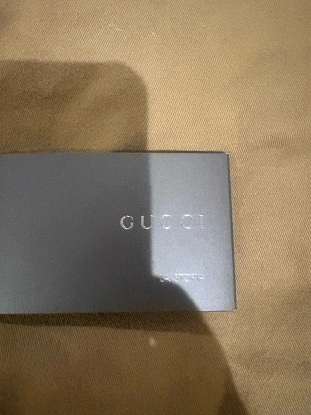 Gucci canvas hobo bag! Never worn.  Have original tag and receipt. - Picture 5 of 14